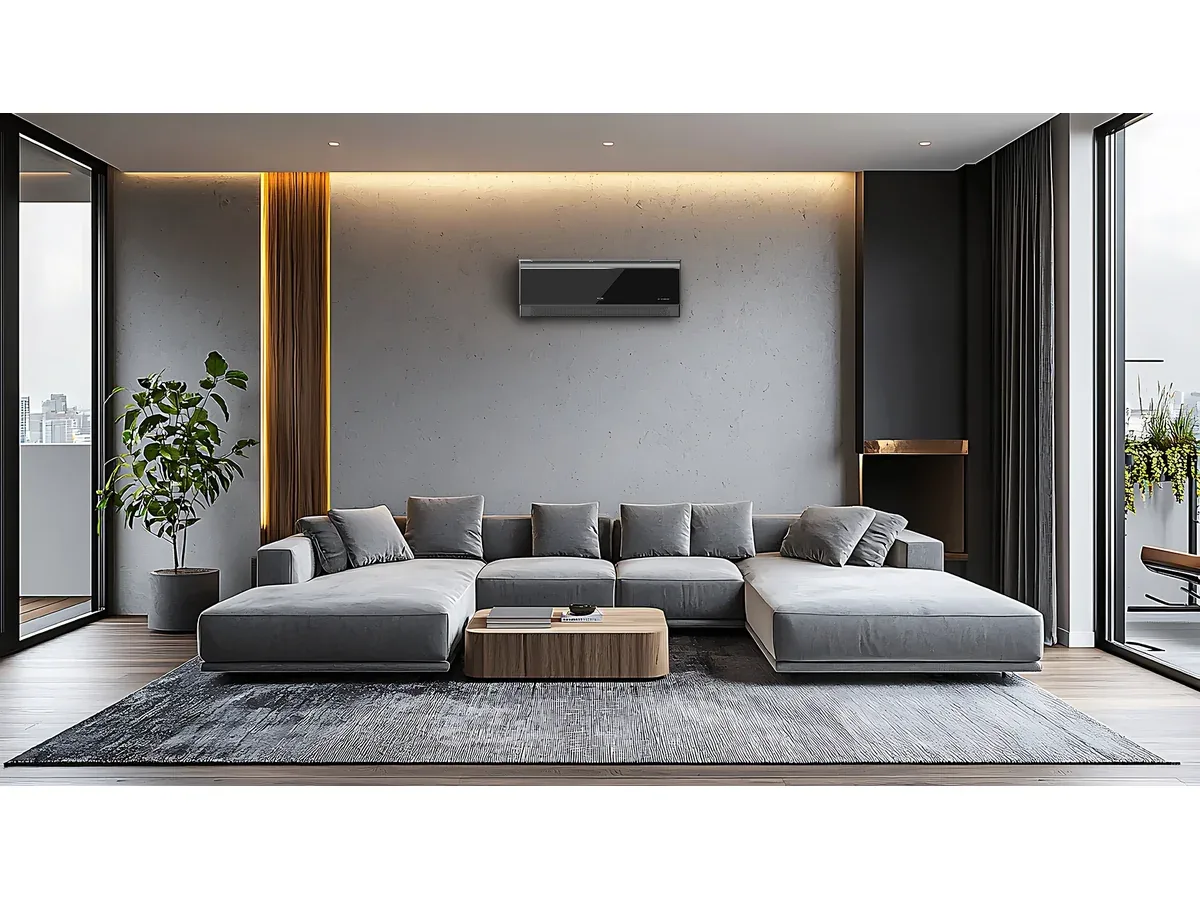 AUX C Smart Premium Onyx — čierny dizajnový panel